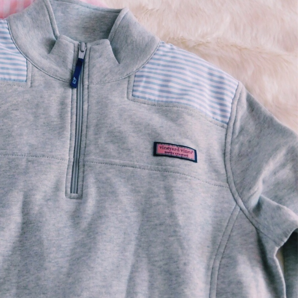 Vineyard Vines Grey Seersucker Shep Shirt